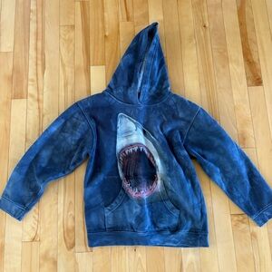 THE MOUNTAIN Kids Hoodie Shark Jaws water Ocean size M sweatshirt